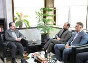 پیگیری مسائل و مشکلات مرتبط با فعالان اقتصادی و تولیدکنندگان در دیدار رئیس مجمع نمایندگان استان البرز در مجلس با سرپرست ایزیپو