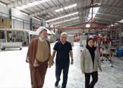 بازدید مشاور وزیر صمت از تولیدکنندگان ایثارگر شهرکهای صنعتی خراسان رضوی