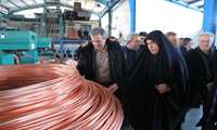 بازدید معاون وزیر صمت و مدیرعامل ایزیپو از واحدهای تولیدی در شهرک‌های صنعتی یک و دو میانه و پیگیری مشکلات صنعتگران