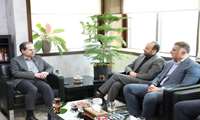 پیگیری مسائل و مشکلات مرتبط با فعالان اقتصادی و تولیدکنندگان در دیدار رئیس مجمع نمایندگان استان البرز در مجلس با سرپرست ایزیپو