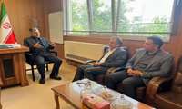 دیدار دادستان مرکزی زنجان با مدیر عامل شرکت شهرک‌های صنعتی استان زنجان 