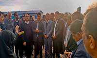 در سفر استاندار کرمان به انار؛صورت گرفت : بهره‌برداری خط آب‌رسانی شهرک صنعتی انار