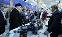 بازدید سه ساعته رهبر معظم انقلاب از نمایشگاه توانمندی‌های صنعتی/ نمایش دستاوردهای صنایع کوچک و شهرک‌های صنعتی ایران در آستانه چهل و چهارمین سالگرد پیروزی انقلاب اسلامی