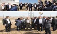 بازدید معاون وزیر کشور از چند طرح سرمایه گذاری در شهرک‌های صنعتی زنجان
