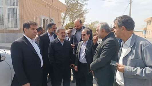 ناحیه صنعتی شهید رضوی در مسیر توسعه قرار گرفت